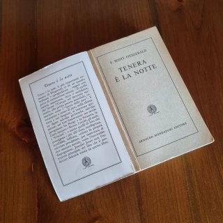 Tenera è la notte-F.S. Fitzgerald- Mondadori 1958