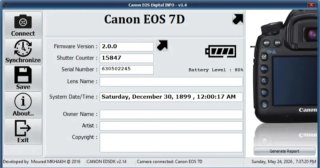 Canon EOS 7D Cámara