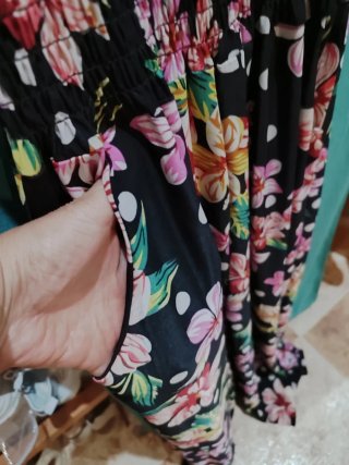Mono estampado floral talla 38/40
