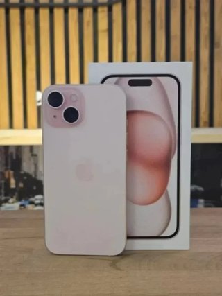 IPHONE 15 128GB ROSA 100% BATERÍA