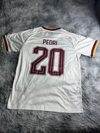 Camiseta España Segunda Equipación Adidas Blanca