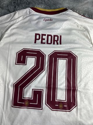 Camiseta España Segunda Equipación Adidas Blanca