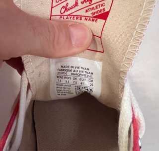 Converse cherry 41