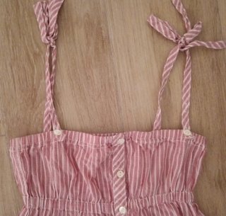 Blusa Bershka rayas.