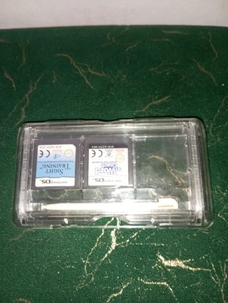 Nintendo DS Rosa con caricatore 2 giochi e stilo