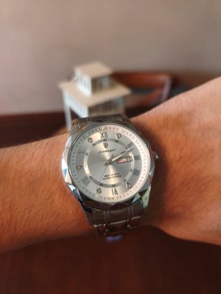 Reloj Poedagar Acero Inoxidable 41mm