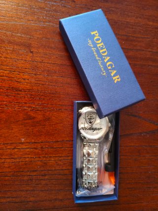 Reloj Poedagar Acero Inoxidable 41mm