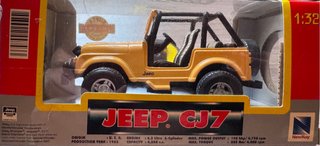 Jeep CJ7 1:32 Friction 4x4 Die-Cast