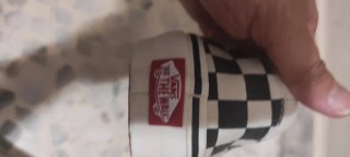 Zapatillas Vans Cuadros Blancos y Negros