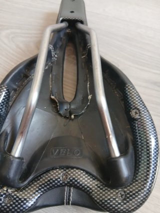 Sillín Velo Negro