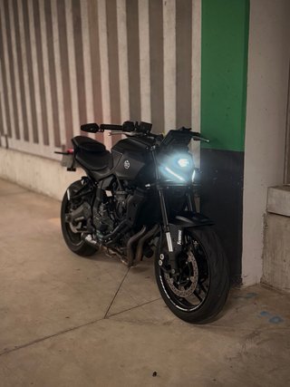 Yamaha MT-07 Negra