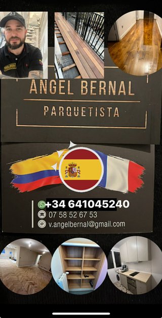 Instalador de suelos de madera y parquet