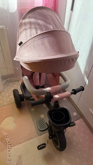 Triciclo Kinderkraft rosa