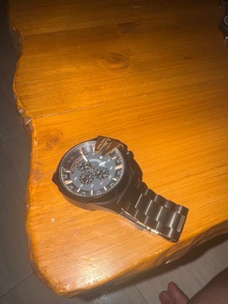 Reloj Diesel Cronógrafo Negro y Dorado
