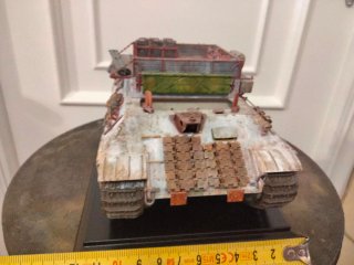 Maqueta Tanque Militar Detallado