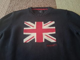 Jersey Hackett niño bandera Reino Unido