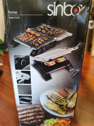 Sinbo Multi Grill Roja
