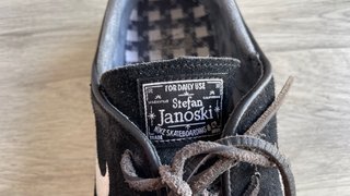 Zapatillas Nike Stefan Janoski de Piel Negras