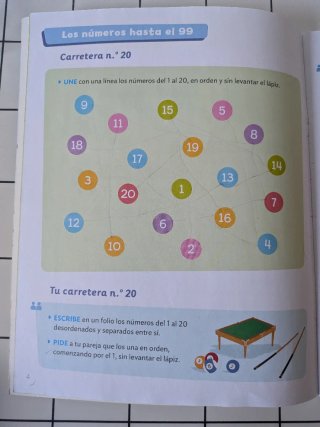 Cuadernillo matemáticas Con las manos