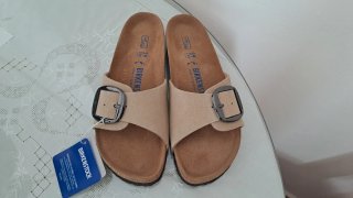 Sandalias Birkenstock Beige Talla 39 Nuevas