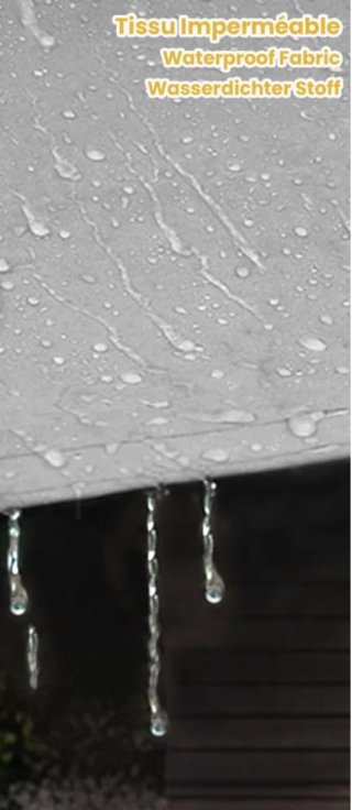 Toldo impermeable 3x5 metros