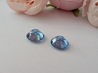 Pareja Topacios Azules