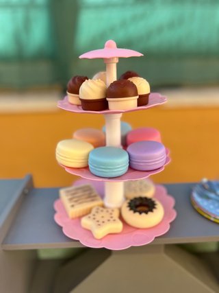 Cocinita Madera Grande + Accesorios