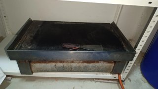 Plancha industrial gas GAYC 60 cm