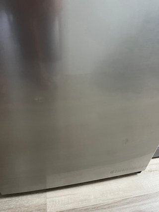 Frigorífico plateado Inverter