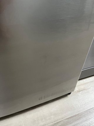 Frigorífico plateado Inverter