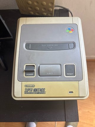 Lote Super Nintendo (2 mandos + 7 juegos)