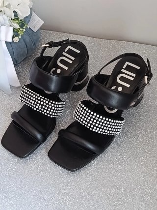 Sandali Liu Jo N.37 Nero e Argento