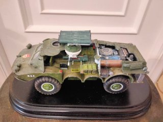 Maqueta vehículo militar