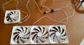 Ventilatori NZXT 3x140mm e 1x120mm