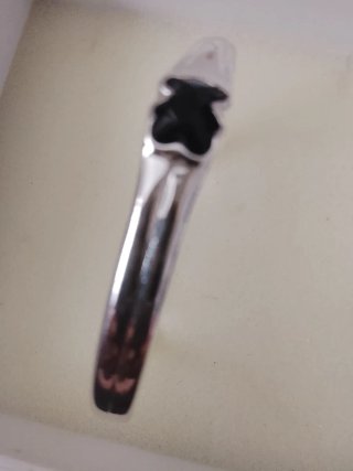 Pulsera Tous Onix y Plata