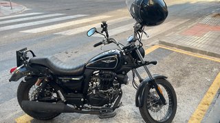 Macbor Rockster 125cc Negra Único propietario.