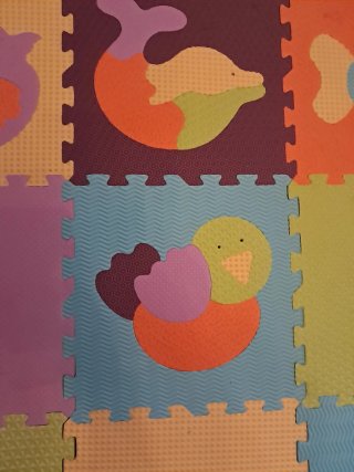 Puzzle Suelo Bebé Ludi Alta Calidad