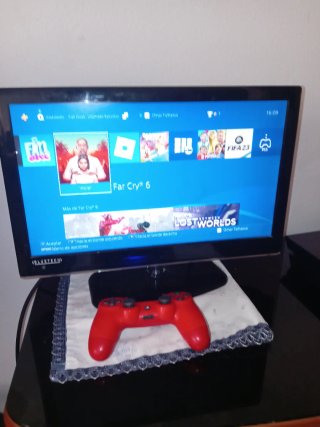 PS4 Fat 1TB + Mando Rojo + Giochi