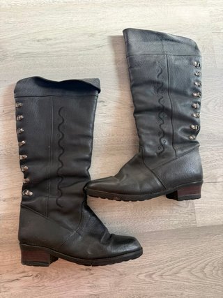 Botas de piel de invierno negras