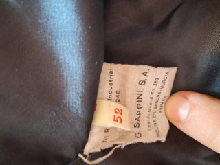 Chaqueta de piel Marrone