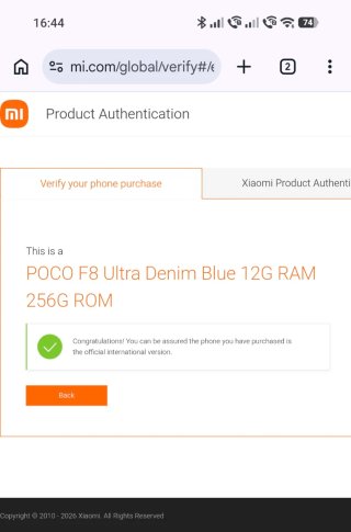 Poco F8 Ultra Denim Blue