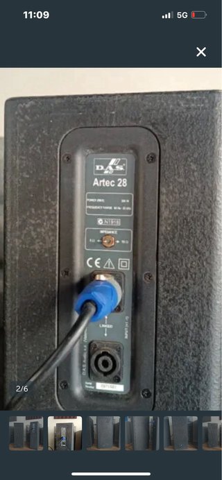 Das Artec 28 Pareja Altavoces