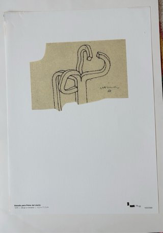 Lote 9 Láminas Eduardo Chillida Reproducciones