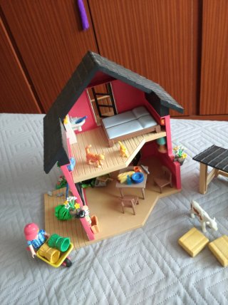 Casa Campo Playmobil con Accesorios