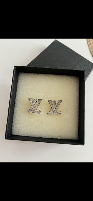 Orecchini Louis Vuitton Argento