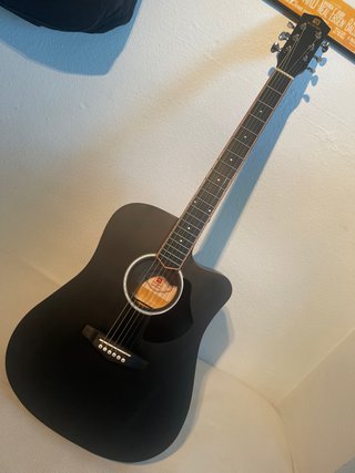 Guitarra Electroacústica VANGOA Negra