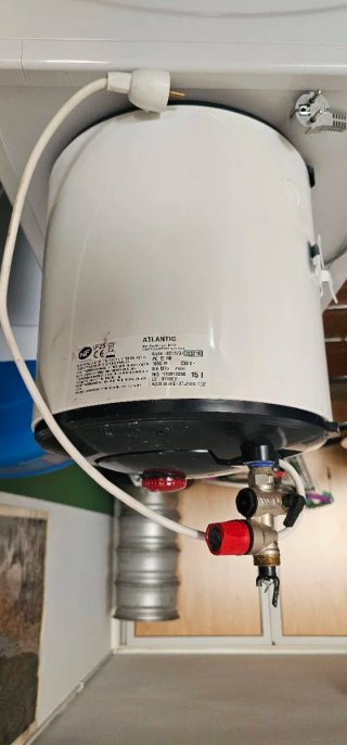 Calentador Eléctrico Atlantic 15L