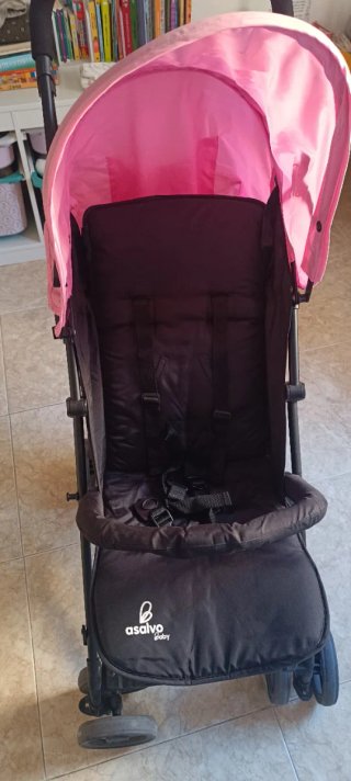 Silla de paseo Trotter Plus Asalvo rosa