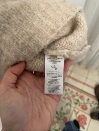 Jersey Paloma Wool Beige Talla L