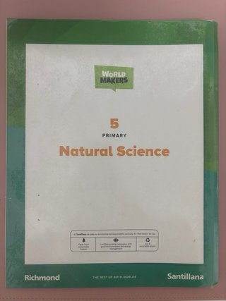 Natural science 5 primaria